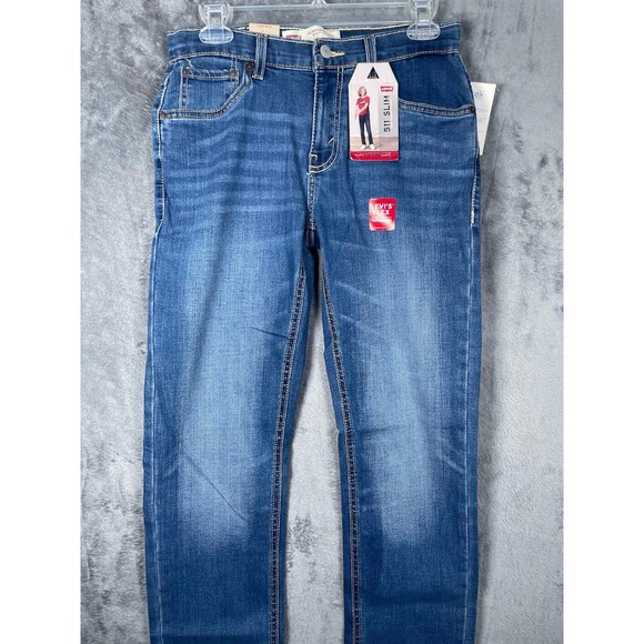 Levi's Other - NWT Levis 511 Slim Fit Performance Jeans Boys Size 16 Reg 28x30 Blue Denim
